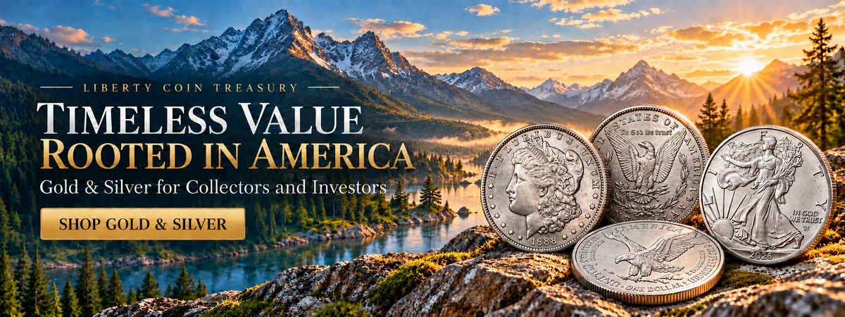 Liberty Coin Treasury — Morgan Silver Dollars and 2026 American Silver Eagles